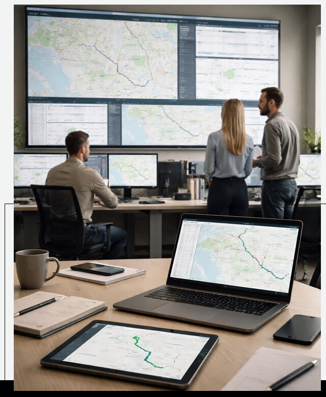 Трекинг грузов и Fleet Management, мониторинг автопарка в Шадринске