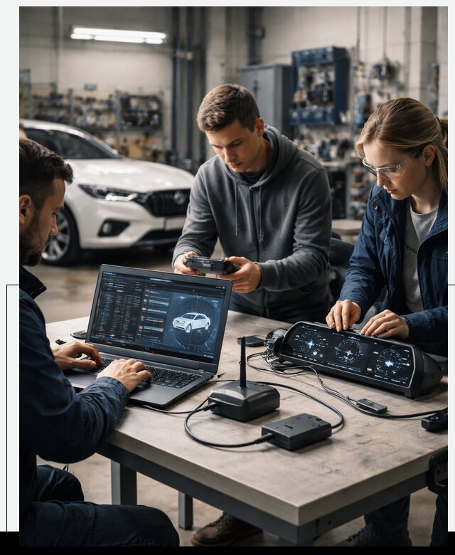 Разработка Connected Car и ПО для автопрома в Шадринске