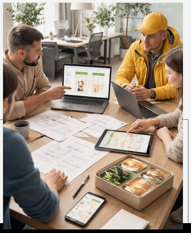 Разработка агрегатора доставки еды в Шадринске от 15512 р., АвикейШдр